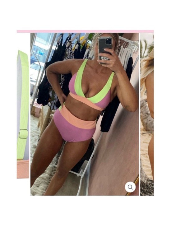Infamous Swim Other - NWT Infamous Swim x Erica Shaw Lola Triangle Bikini Top - Size Small